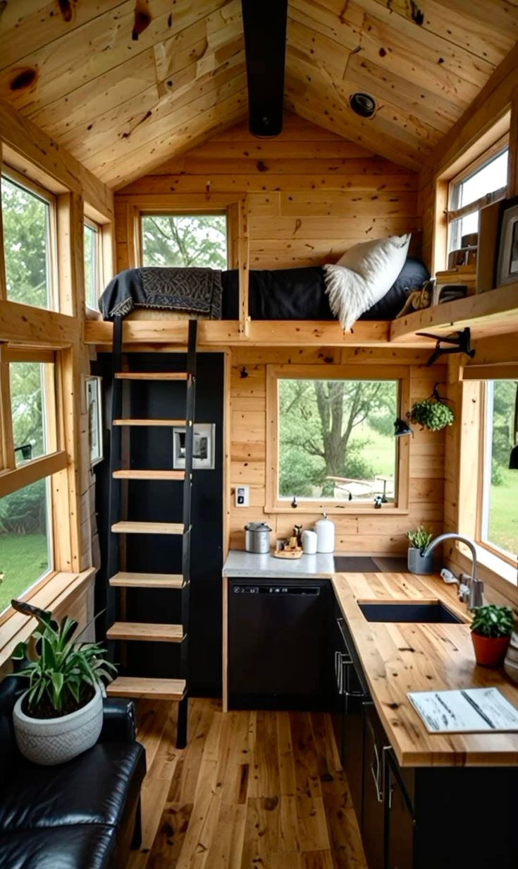 Tiny house ve bungalov konsept görseli 23